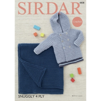 (SLX 4808 Crochet Jacket and Rug)
